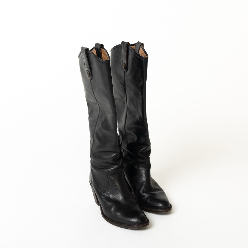 WOMEN'S FRYE JACKIE BUTTON KNEE HIGH BOOTS